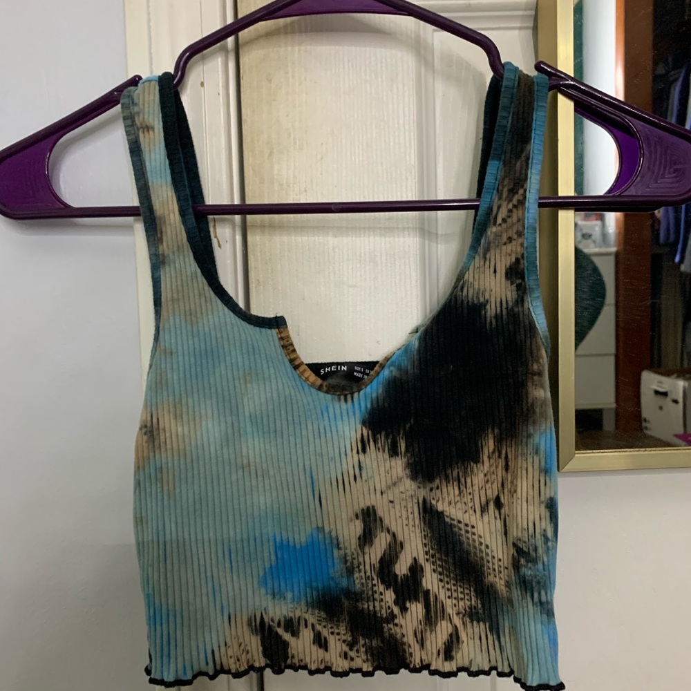 Tie dye crop top